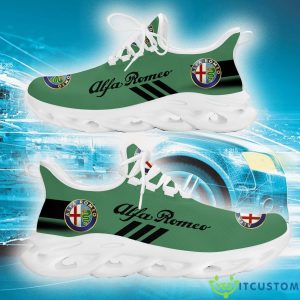 Alfa Romeo Chunky Shoes Lovers Design Love Car Max Soul Sneakers Fans Gift For Men And Women - Alfa Romeo Running Shoes Max Soul Shoes Sneakers Photo 2