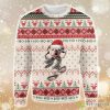 American Bulldog Scratch Ugly Christmas Sweater Product Photo 1