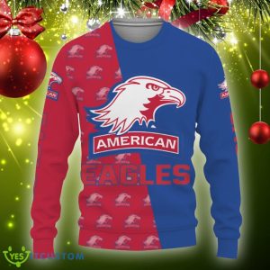 American Eagles Sports American Football Ugly Xmas Sweater Gift Holidays - American Eagles Sports American Football 3D Shirt-3D Sweatshirt_3