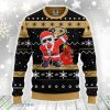 Anaheim Ducks Dabbing Santa Claus Xmas Ugly Christmas Sweater Best Christmas Gift Ideas Product Photo 1