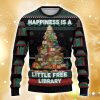 Animal Read A Book Ugly Christmas Sweater 3D All Over Printed Christmas Sweater Product Photo 1
