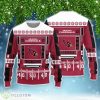 Arizona Cardinals Christmas Ball Snowfalke Pattern AOP Sweater Product Photo 1