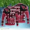 Arizona Cardinals Christmas Snowflakes Pattern Limited Edition All Over Printed 3D Sweater Christmas Gift Product Photo 1