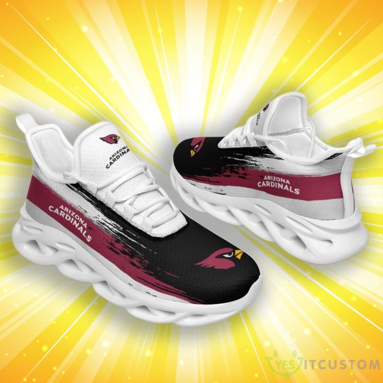 Arizona Cardinals Color Streak Pattern Exclusive Max Soul Shoes 3 Arizona Cardinals Color Streak Pattern Exclusive Max Soul Shoes Product Photo 1