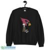 Arizona Cardinals Snoopy Painting Limited Edition T Shirt, Christmas Sweatshirt - 18000 Unisex Heavy Blend Crewneck Sweatshirt