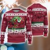 Arkansas Razorbacks NCAA Grinch Hand Funny Christmas Gift Ugly Christmas Sweater Product Photo 1