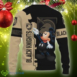 Army Black Knights Mickey Mouse Champions Football Ugly Christmas Sweater AOP Gift Holidays - Army Black Knights Mickey Mouse Champions Football-3D Sweatshirt_4