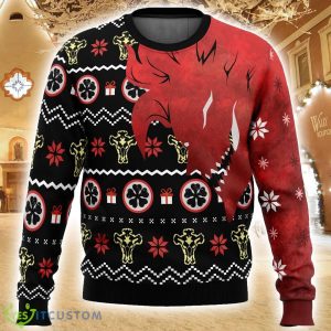 Asta Demon Black Clover Ugly Christmas Sweater Holiday Party Sweater Christmas Gift Product Photo 1