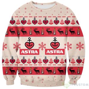 Astra Bier Print AOP Christmas Sweater Product Photo 1
