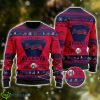 Atlanta Braves Football Team Logo Custom Name Personalized Ugly Christmas Sweater Christmas Gift For Big Fans Product Photo 1
