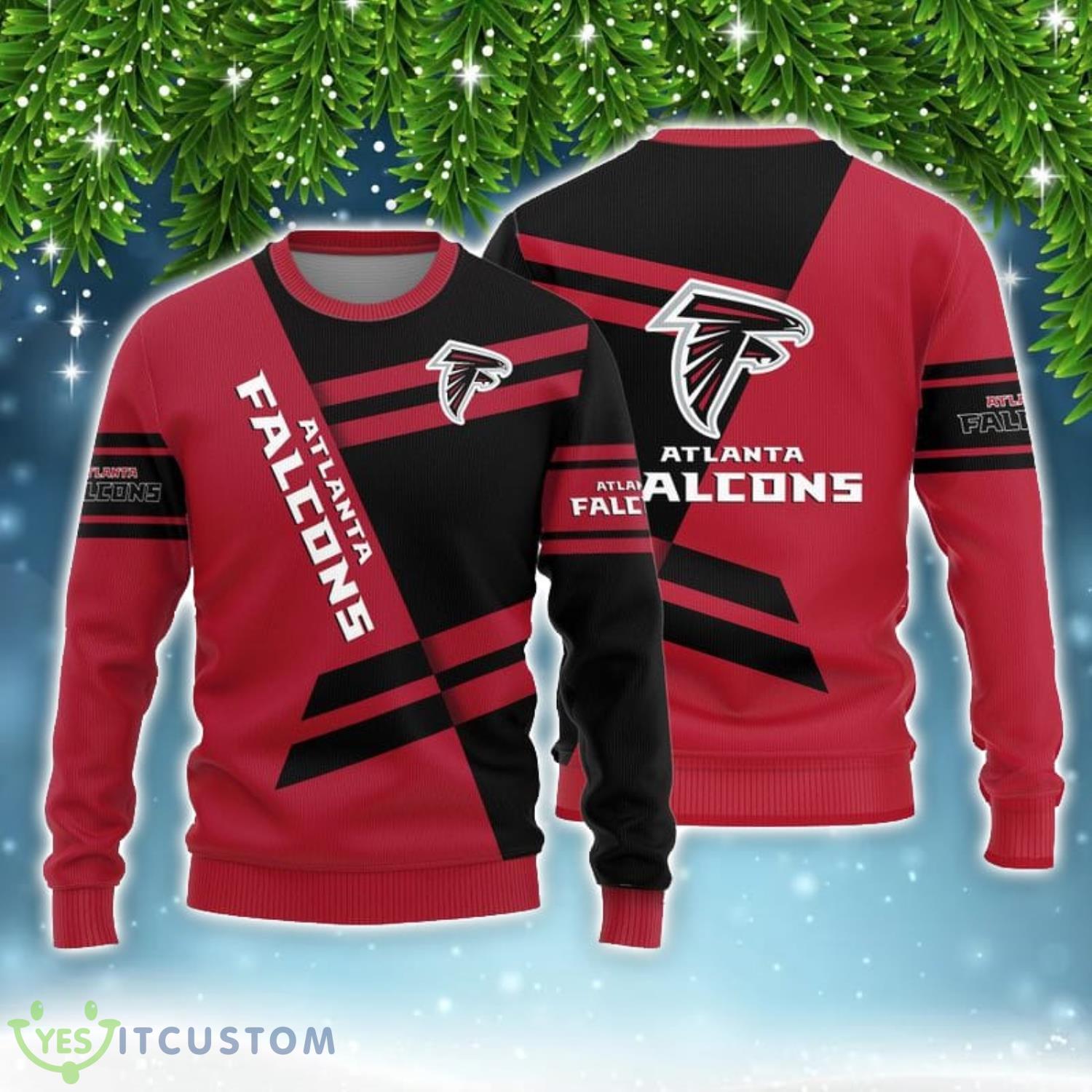 Atlanta Falcons Basic Pattern Limited Edition All Over Printed 3D Sweater Christmas Gift 3 Atlanta Falcons Basic Pattern Limited Edition All Over Printed 3D Sweater Christmas Gift Product Photo 1