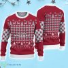 Atlanta Falcons Check Christmas Sweater Product Photo 1