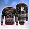 Atlanta Falcons Ugly Christmas Sweater - Atlanta Falcons 3D Printed Ugly Christmas Sweater