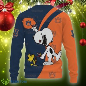 Auburn Tigers Snoopy Cute Heart American Sports Team Knitted Christmas Sweater Gift Holidays 3 Auburn Tigers Snoopy Cute Heart American Sports Team Knitted Christmas Sweater Gift Holidays - Auburn Tigers Snoopy Cute Heart American Sports Team Sweatshirt-3D Sweatshirt_4