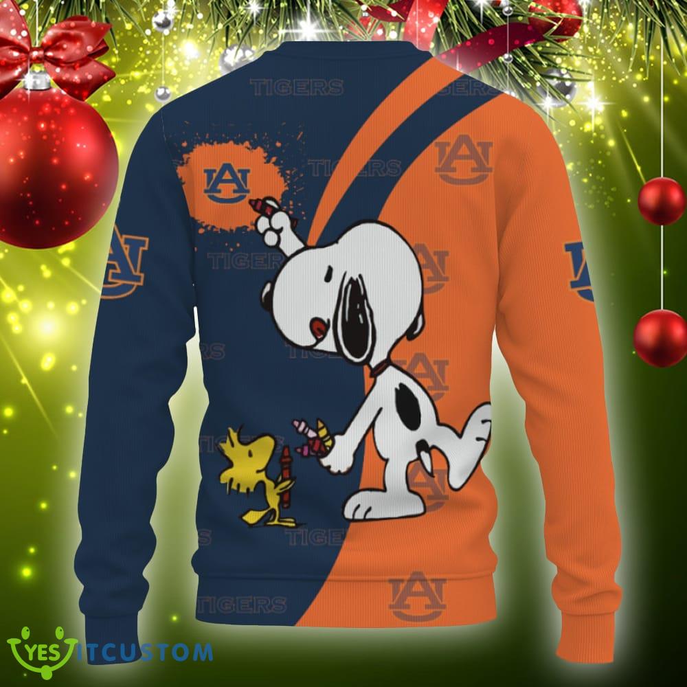 Auburn Tigers Snoopy Cute Heart American Sports Team Knitted Christmas Sweater Gift Holidays 6 Auburn Tigers Snoopy Cute Heart American Sports Team Knitted Christmas Sweater Gift Holidays - Auburn Tigers Snoopy Cute Heart American Sports Team Sweatshirt-3D Sweatshirt_4