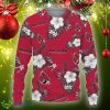 Ball State Cardinals Tropical Hawaii Sport Ugly Christmas Sweater Gift Holidays - Ball State Cardinals Tropical Hawaii Sport Hawaiian-3D Sweatshirt_3