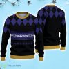 Baltimore Ravens Diamond Pattern Christmas Sweater Product Photo 1