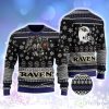 Baltimore Ravens Ugly Christmas Sweater - Baltimore Ravens 3D Printed Ugly Christmas Sweater