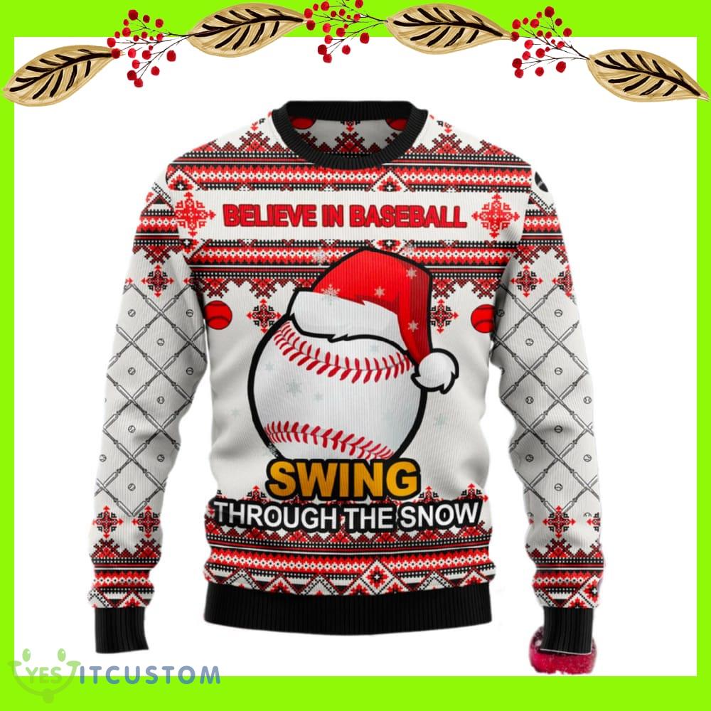 Baseball Swing Through Snow Ugly Christmas Sweater New For Men And Women Gift Holidays Christmas 5 Baseball Swing Through Snow Ugly Christmas Sweater New For Men And Women Gift Holidays Christmas - Baseball Swing Through Snow Ugly Christmas Sweater For Men & Women Christmas Gift Sweater US2515_1