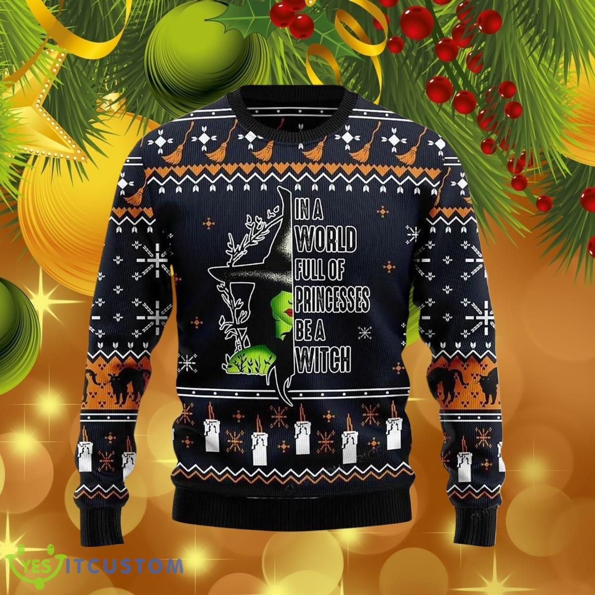 Be Witch Ugly Christmas 3D Sweater Unique Gift For Men Women 3 Be Witch Ugly Christmas 3D Sweater Unique Gift For Men Women Product Photo 1