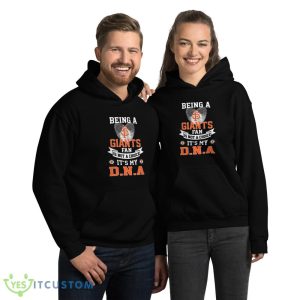 Being a San Francisco Giants fan is not a Choice It's my DNA T Shirt, Christmas Sweatshirt - 18500 Unisex Heavy Blend Hooded Sweatshirt