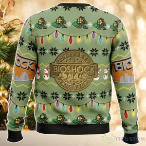 Big Daddy Bioshock AOP Christmas Sweater 3 Big Daddy Bioshock AOP Christmas Sweater Product Photo 2