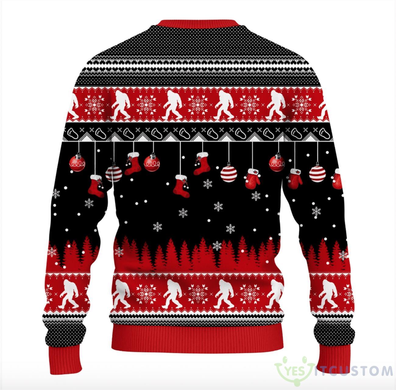 Bigfoot AOP Christmas Sweater 6 Bigfoot AOP Christmas Sweater Product Photo 2