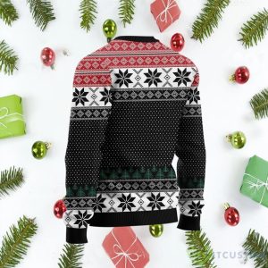 Bigfoot Squatchmas AOP Christmas Sweater Product Photo 1