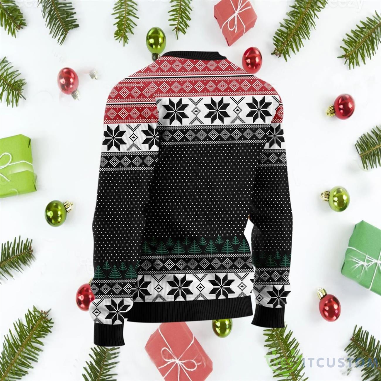 Bigfoot Squatchmas AOP Christmas Sweater 7 Bigfoot Squatchmas AOP Christmas Sweater Product Photo 1