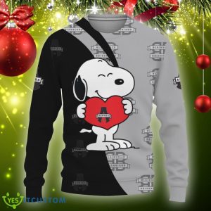 Blainville-Boisbriand Armada Snoopy Cute Heart American Sports Team Ugly Christmas Sweater Gift Holidays - Blainville-Boisbriand Armada Snoopy Cute Heart American Sports Team Sweatshirt-3D Sweatshirt_3