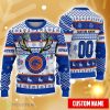 Boise State Broncos Reindeer Pattern Special Custom Name And Number Ugly Christmas Sweater NCAA Fans Gifft Product Photo 1