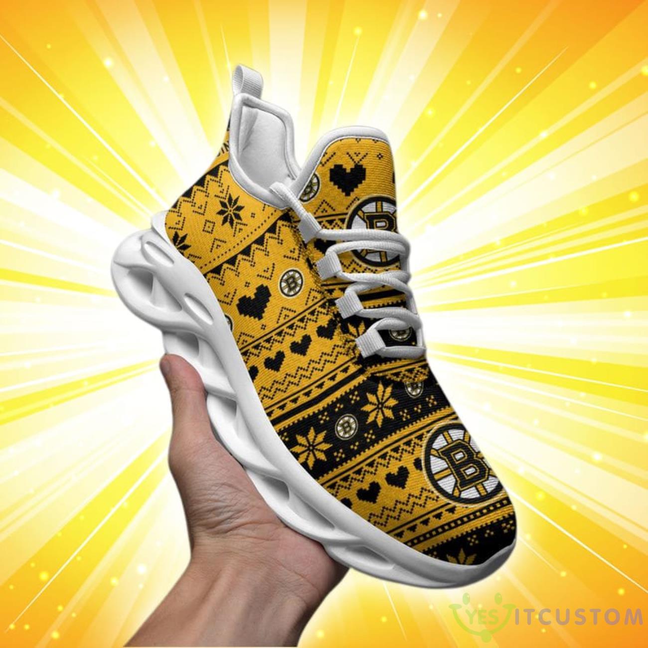 Boston Bruins Christmas Patterns Max Soul Shoes 10 Boston Bruins Christmas Patterns Max Soul Shoes Product Photo 2