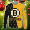 Boston Bruins Sports American Football Ugly Christmas Sweater AOP Gift Holidays - Boston Bruins Sports American Football 3D Shirt-3D Sweatshirt_3