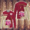 Boston College Eagles Be Mine Valentine Gnomes With Valentine Football American Valentine Day Knitted Christmas AOP Sweater - 211023-154343