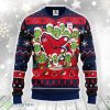 Boston Red Sox 12 Grinch Xmas Day Ugly Christmas Sweater For Sport Fans Christmas Gift Product Photo 1
