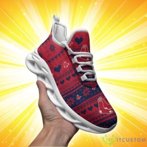 Boston Red Sox Christmas Patterns Max Soul Shoes 5 Boston Red Sox Christmas Patterns Max Soul Shoes Product Photo 2