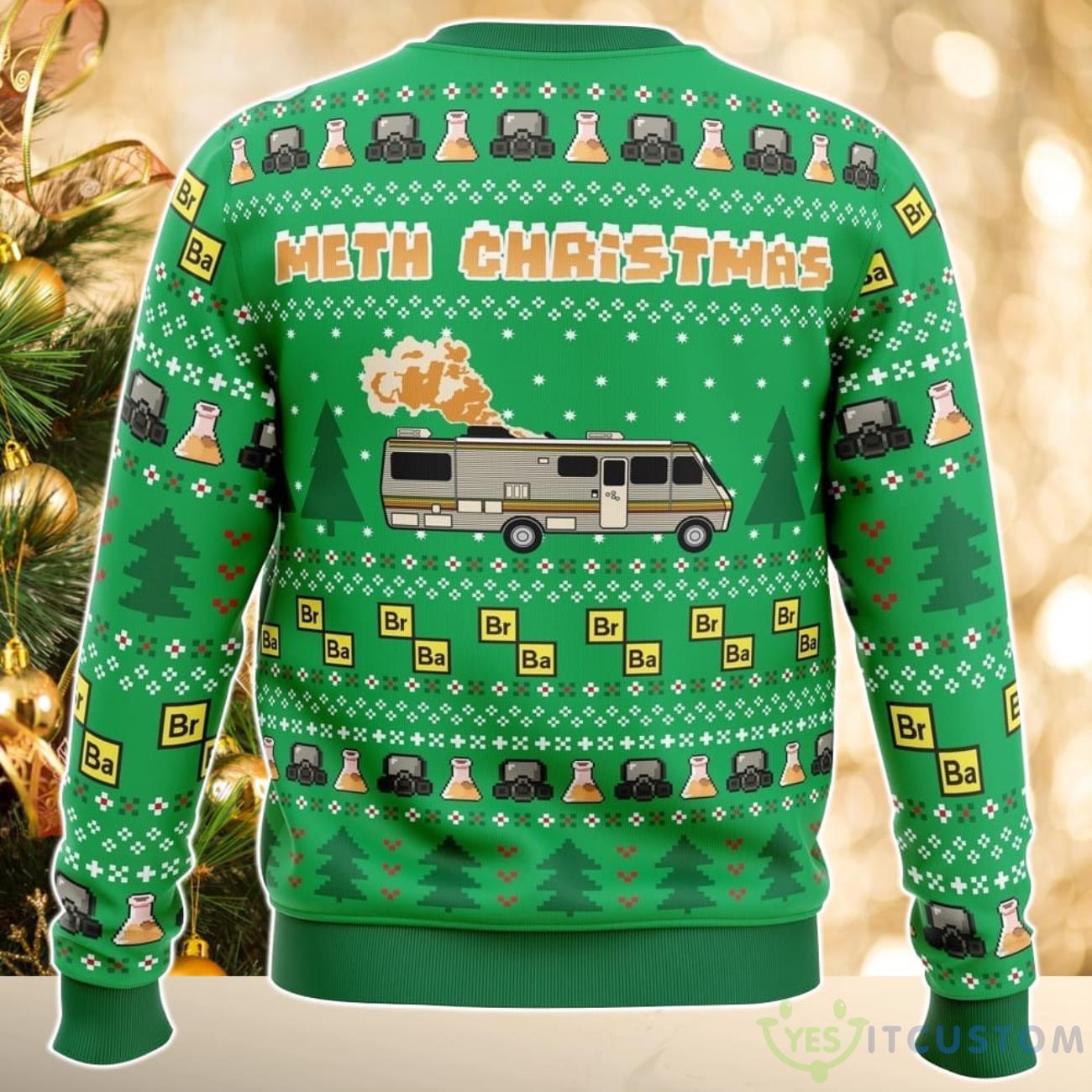 Br Ba Breaking Bad AOP Christmas Sweater 6 Br Ba Breaking Bad AOP Christmas Sweater Product Photo 2