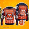 Broncos NFL Ugly Chirstmas Sweater Custom Number & Name Product Photo 1