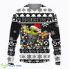 Brooklyn Nets Baby Yoda Star Wars Ugly Christmas Sweater Product Photo 1
