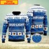 BUD Light Beer Ugly Christmas Sweater - B U D Light Beer 3d All Over Printed Ugly Christmas Sweater_1