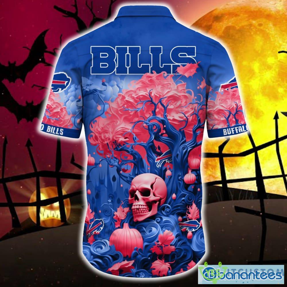 Buffalo Bills Halloween Trending Skull 3D Hawaiian Shirt For Fans Gift Christmas Men And Women 3 Buffalo Bills Halloween Trending Skull 3D Hawaiian Shirt For Fans Gift Christmas Men And Women - Buffalo Bills Halloween Skull Trending Hawaii Shirt New Arrivals_4