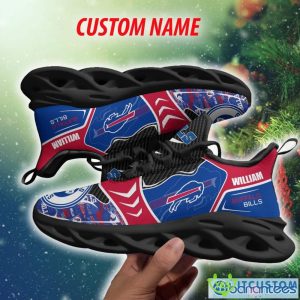 Buffalo Bills NFL Distinctive Personalized Chunky Shoes Fans Gift Max Soul Sneakers New For Men And Women - Buffalo Bills NFL Max Soul Shoes Custom Name Photo 2