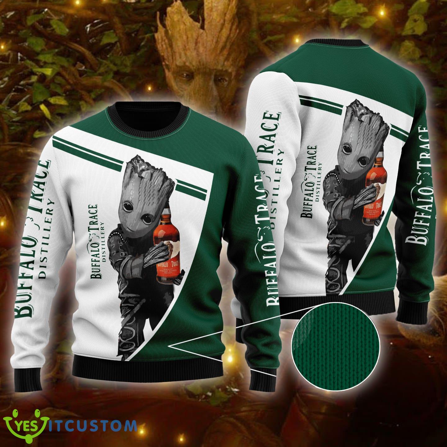 Buffalo Tracer And Baby Groot Cute Christmas Ugly Sweater 3 Buffalo Tracer And Baby Groot Cute Christmas Ugly Sweater - Buffalo Tracer And Baby Groot Cute Christmas Ugly Sweater