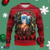 Bulma Goku Dragon Ball Noel Merry Christmas AOP Christmas Sweater Product Photo 1