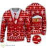 Bundesliga 1 FC Union Berlin Vest Santa Hat Logo Ugly Christmas Sweater For Fans - Bundesliga 1 FC Union Berlin Vest Santa Hat Logo Ugly Christmas Sweater For Fans