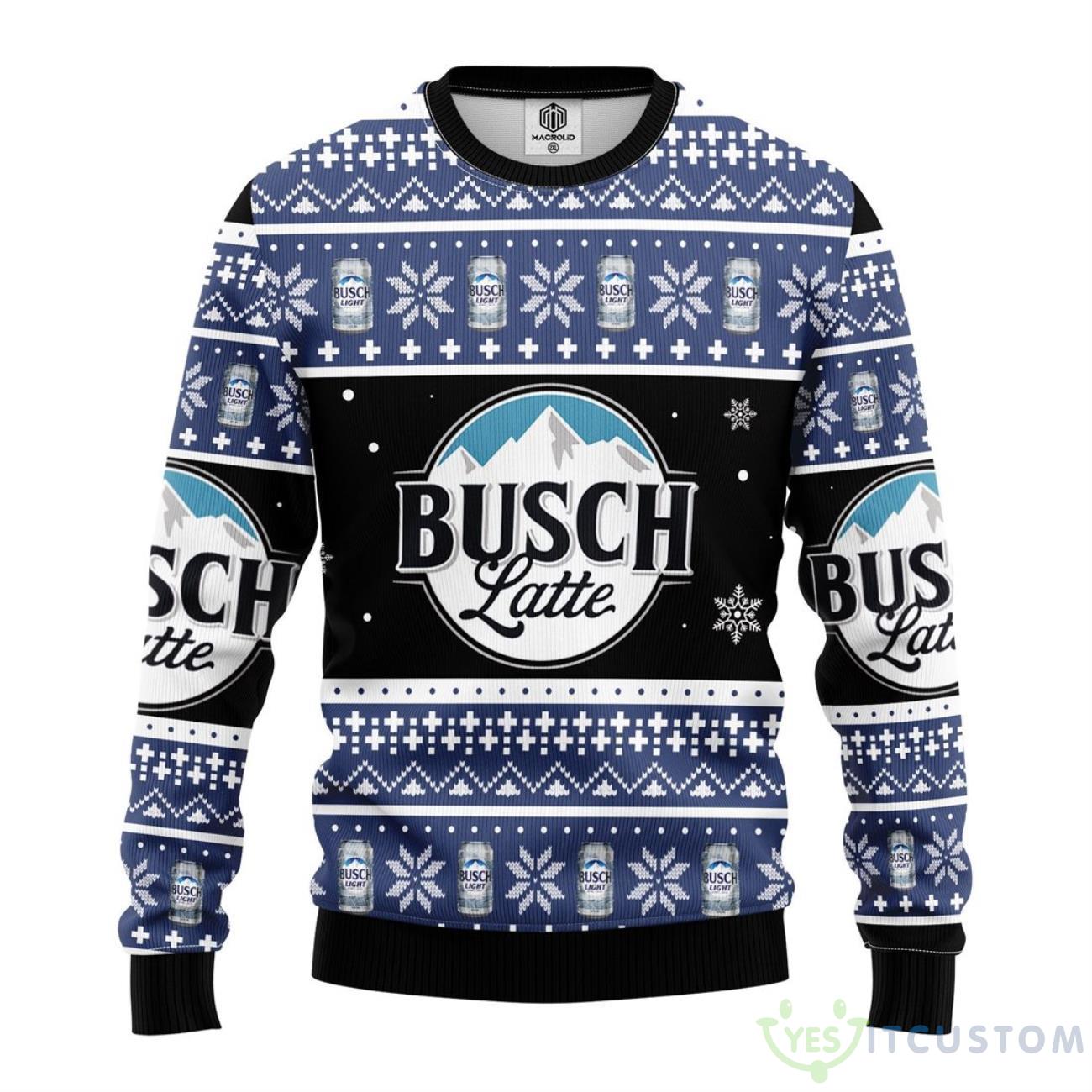Busch Latte AOP Christmas Sweater 5 Busch Latte AOP Christmas Sweater Product Photo 1