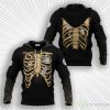 Busch Light Halloween Ribcage 3D Hoodie Qxl Product Photo 1