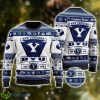 Byu Cougars Football Team Logo Custom Name Personalized Ugly Christmas Sweater Christmas Gift For Big Fans Product Photo 1