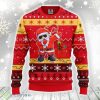 Calgary Flames Dabbing Santa Claus Xmas Ugly Christmas Sweater Best Christmas Gift Ideas Product Photo 1