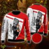 Captain Morgan And Baby Groot Cute Christmas Ugly Sweater - Captain Morgan And Baby Groot Cute Christmas Ugly Sweater